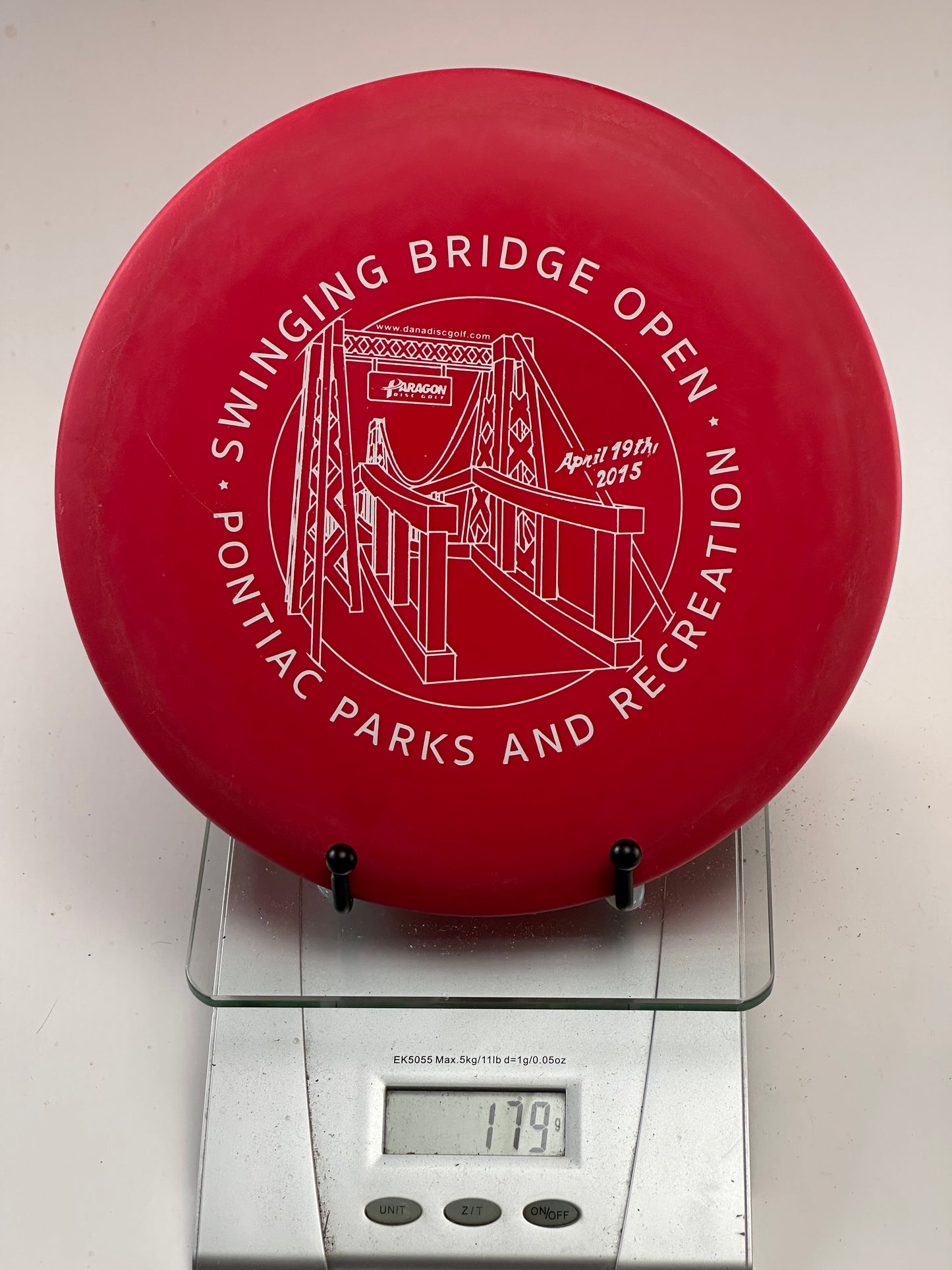 Innova DX Roc Midrange – Swinging Bridge Open 2015 Tournament Stamp