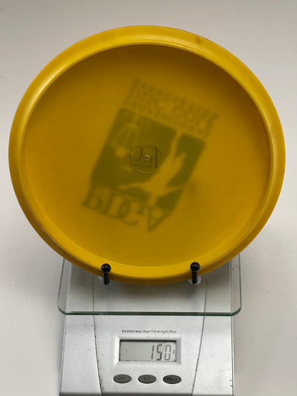 Innova DX Roc Midrange – Yellow PDGA Stamp (150g) Used