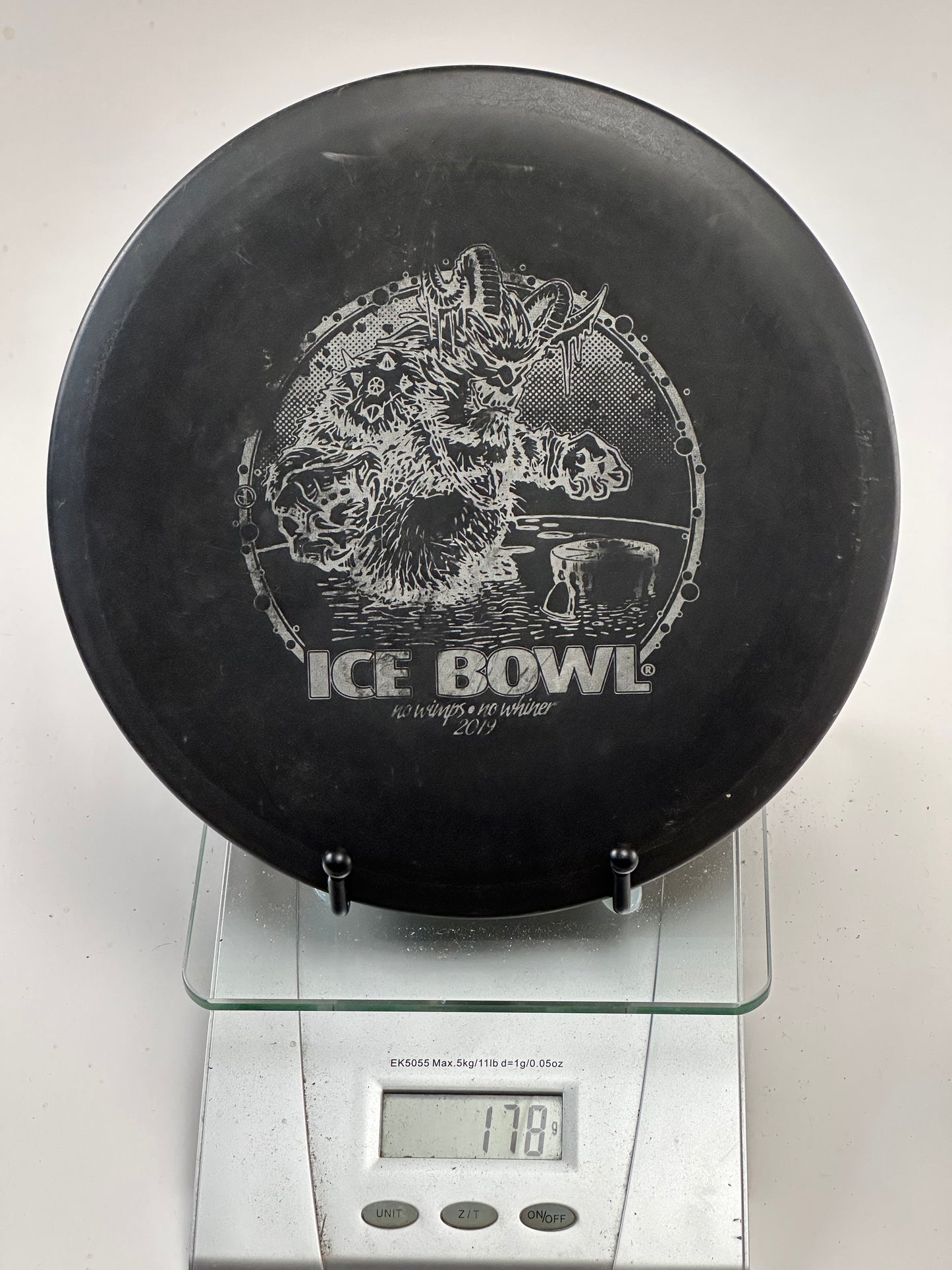 Innova DX Roc (178g) - Black - 2019 Ice Bowl Stamp - Used
