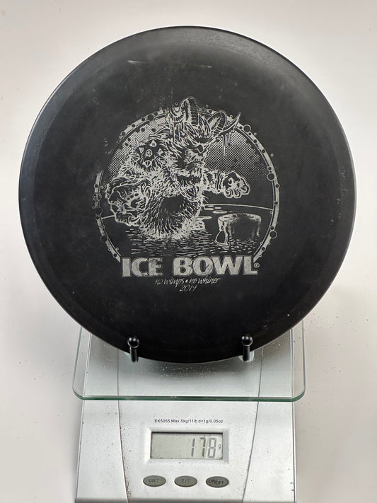 Innova DX Roc (178g) - Black - 2019 Ice Bowl Stamp - Used