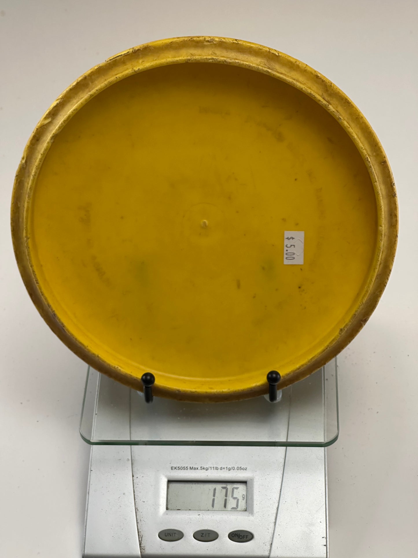 Innova Roc (DX) Yellow Midrange — Heavy Wear, No Visible Stamp