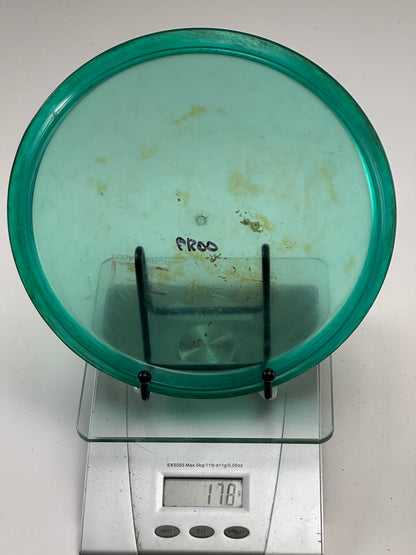 Innova Roc3 Champion Clear Teal Midrange (Rim Ink)