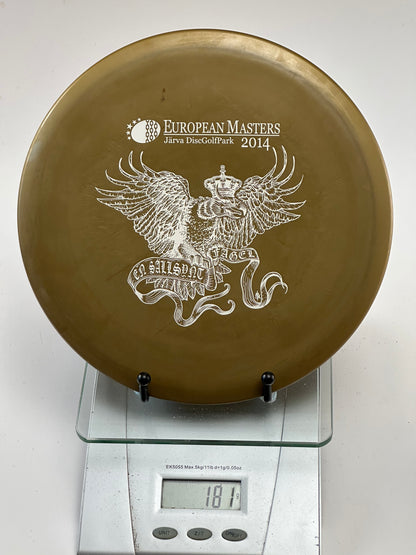 Innova Star Roc3 Swirly Olive 2014 European Masters Stamp