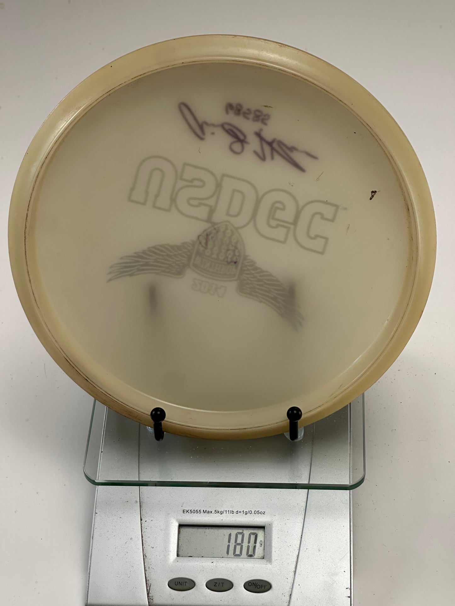 Innova Champion Roc3 2014 USDGC Winthrop Winged Shield Stamp (Inked)