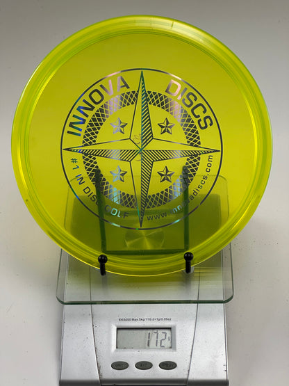 Innova Roc3 Champion Transparent Yellow Compass Stamp (No Ink)