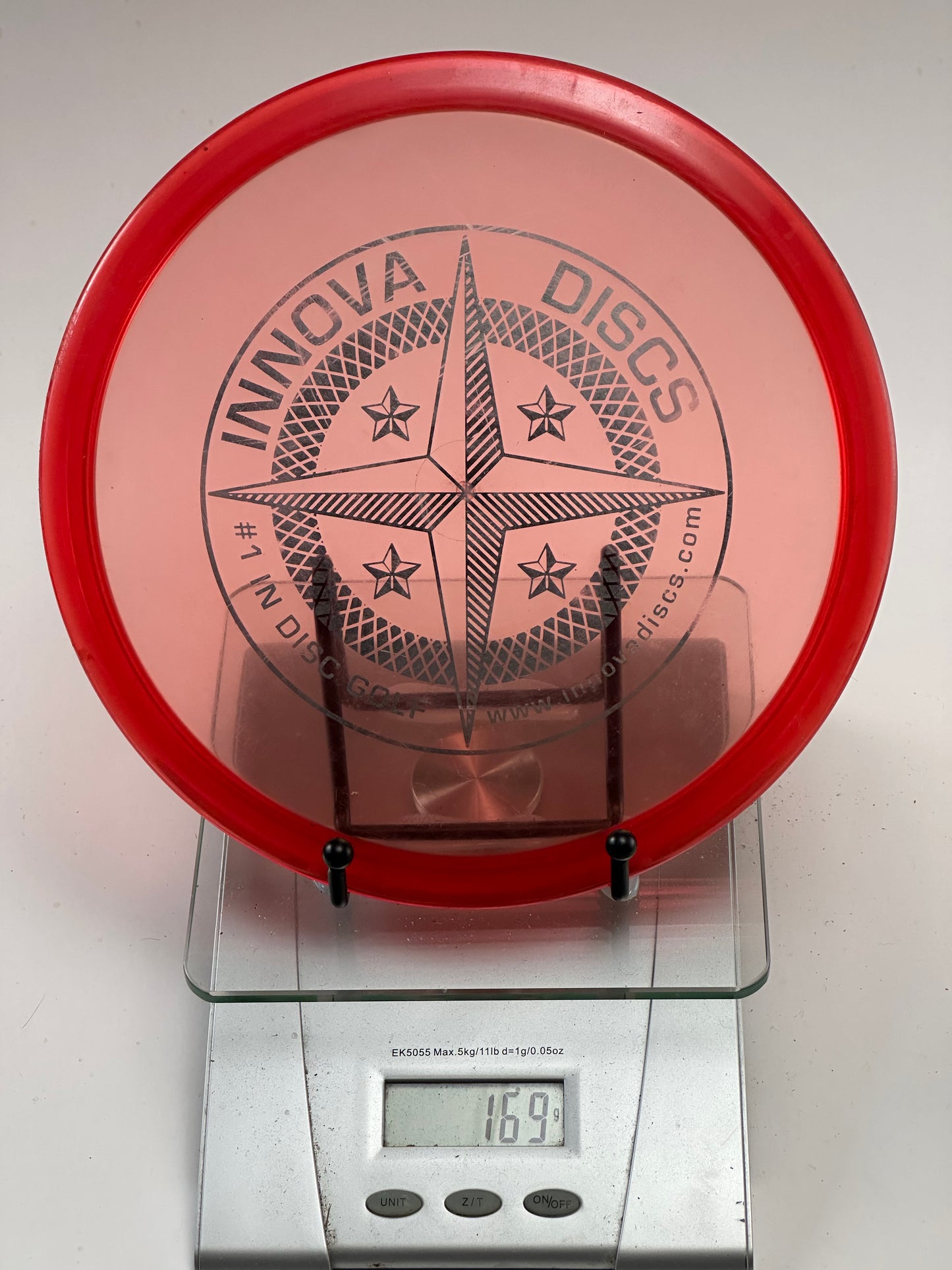 Innova Champion Roc3 | Transparent Red | Compass Stamp