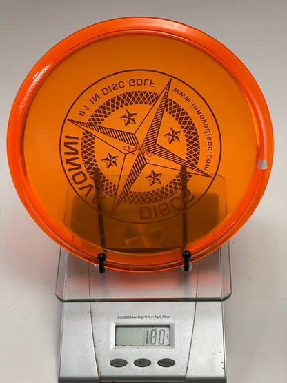 Innova Roc3 Champion Midrange – Transparent Orange, Compass Stamp