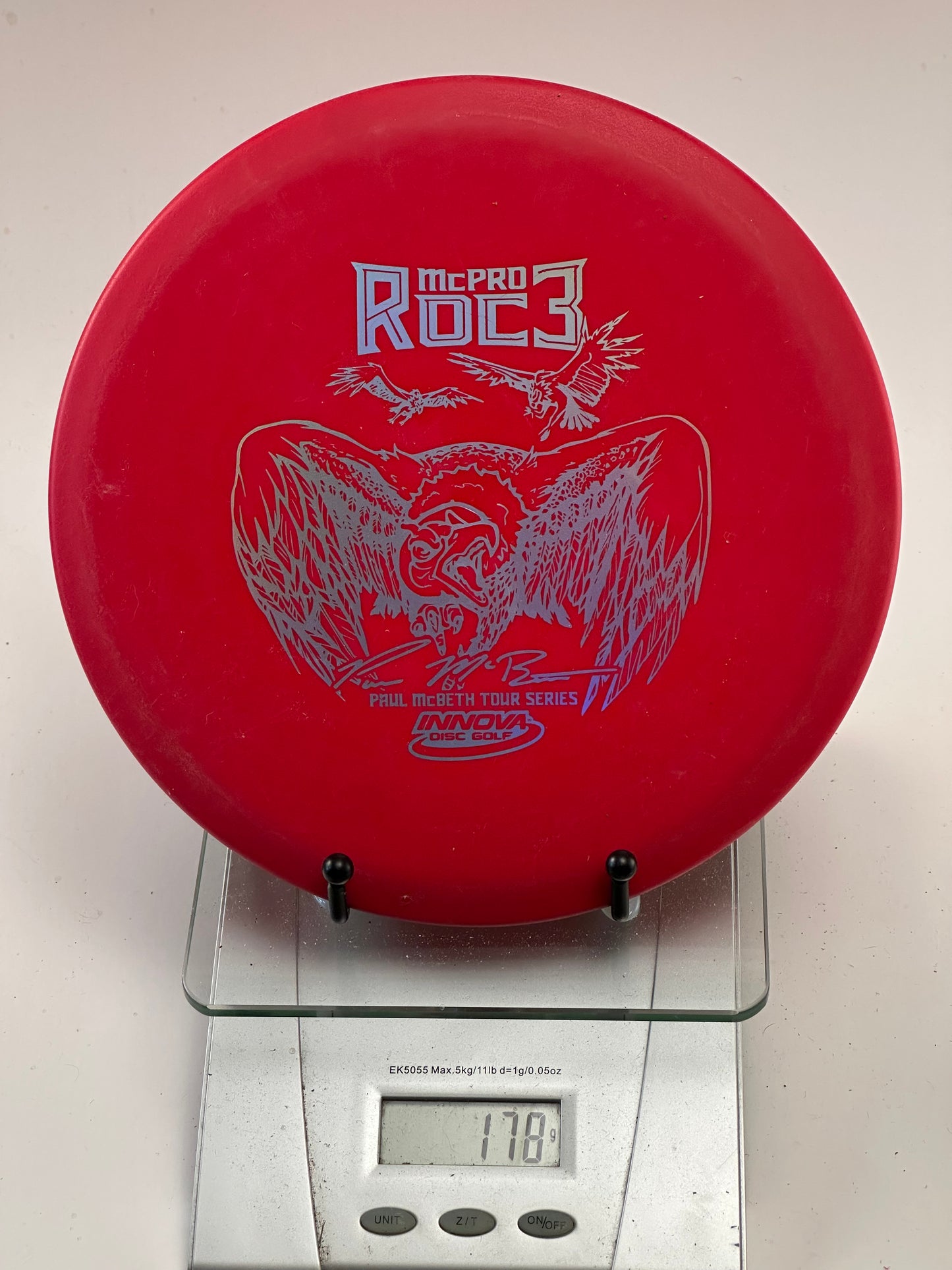Innova McPro Roc3 Paul McBeth Tour Series Midrange - Red