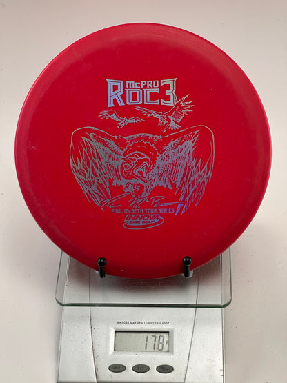 Innova McPro Roc3 Paul McBeth Tour Series Midrange - Red