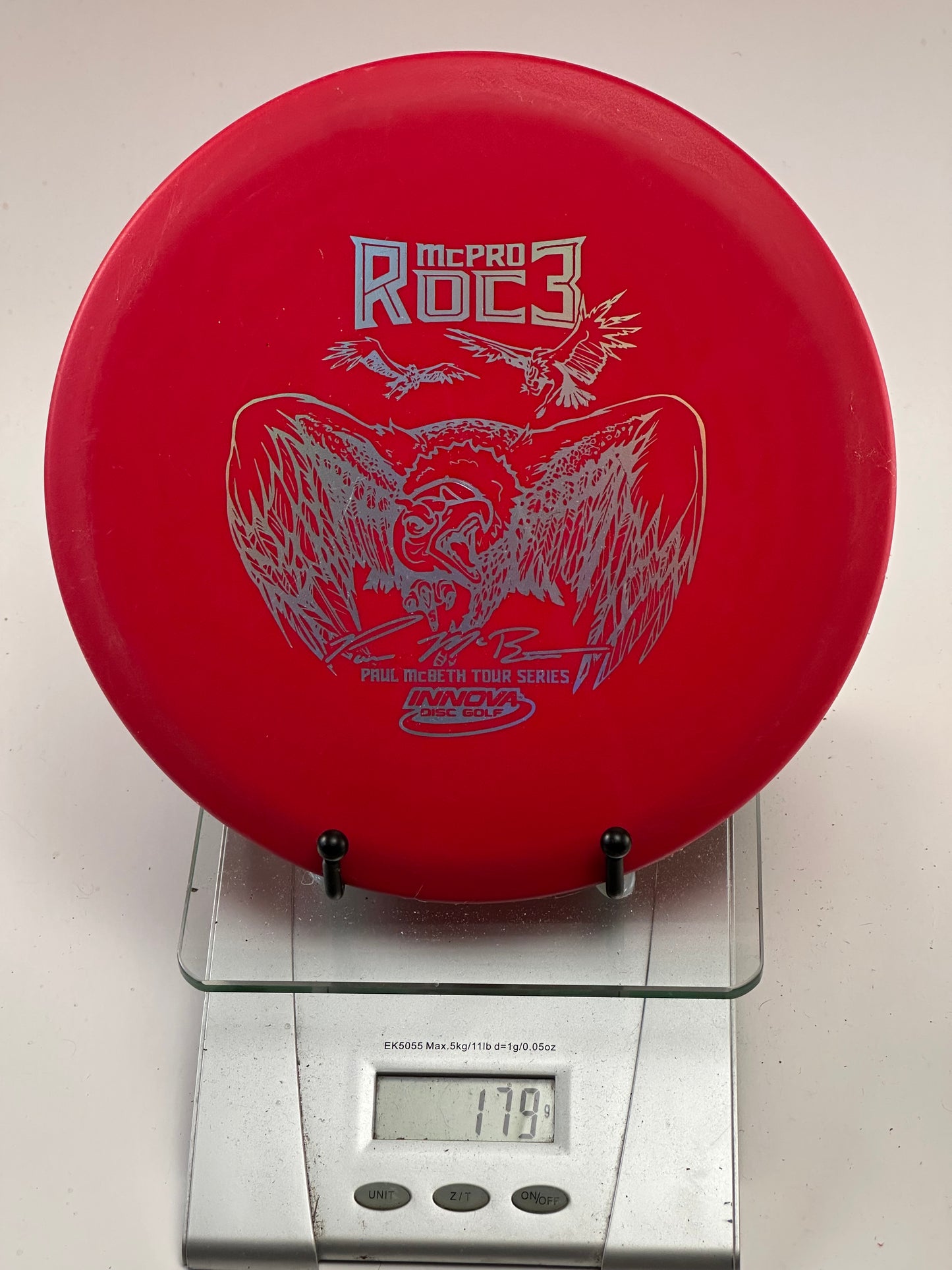 Innova McPro Roc3 (Paul McBeth Tour Series) Midrange - Red