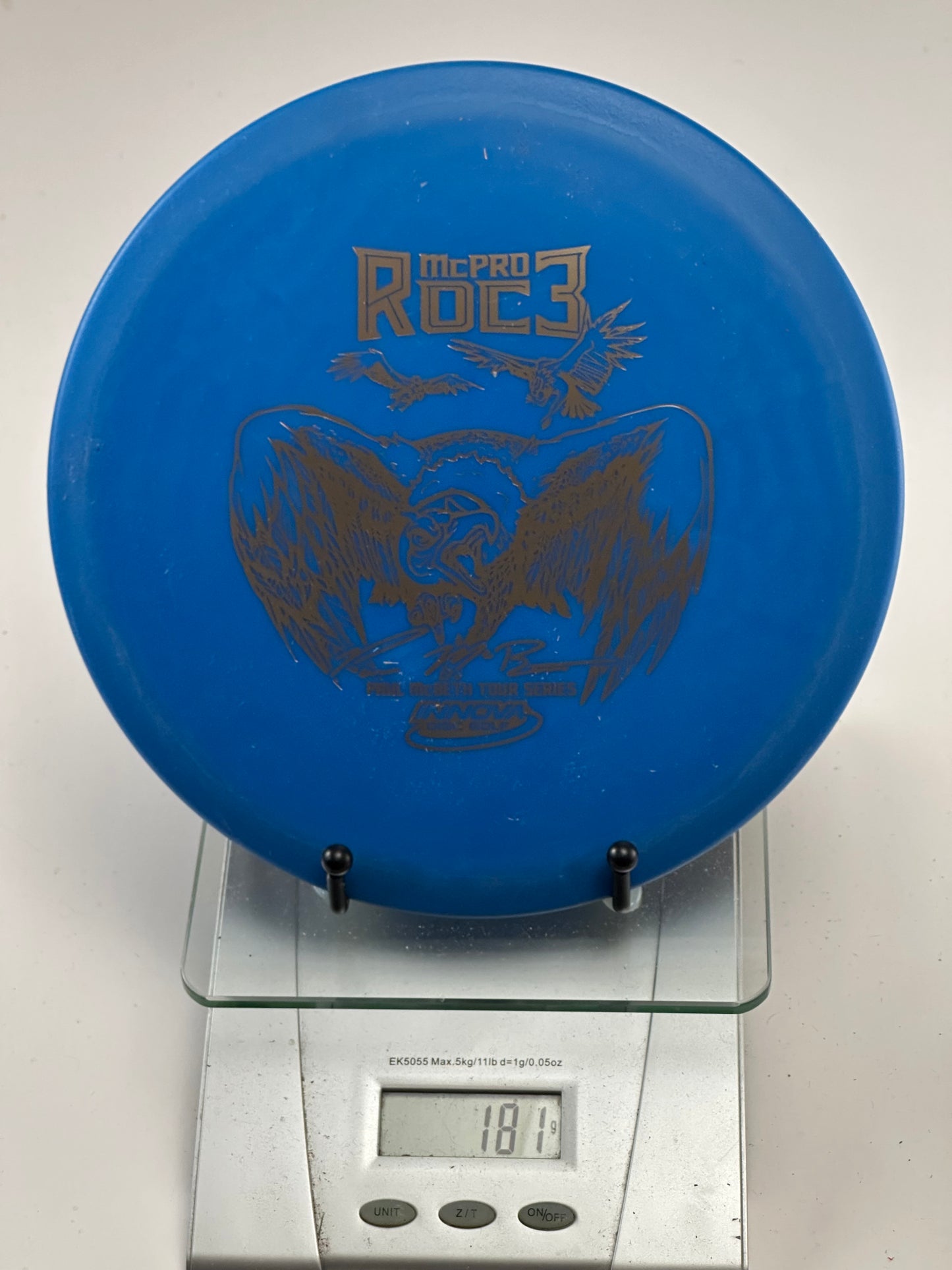 Innova McPro Roc3 (Paul McBeth Tour Series) Midrange - Blue