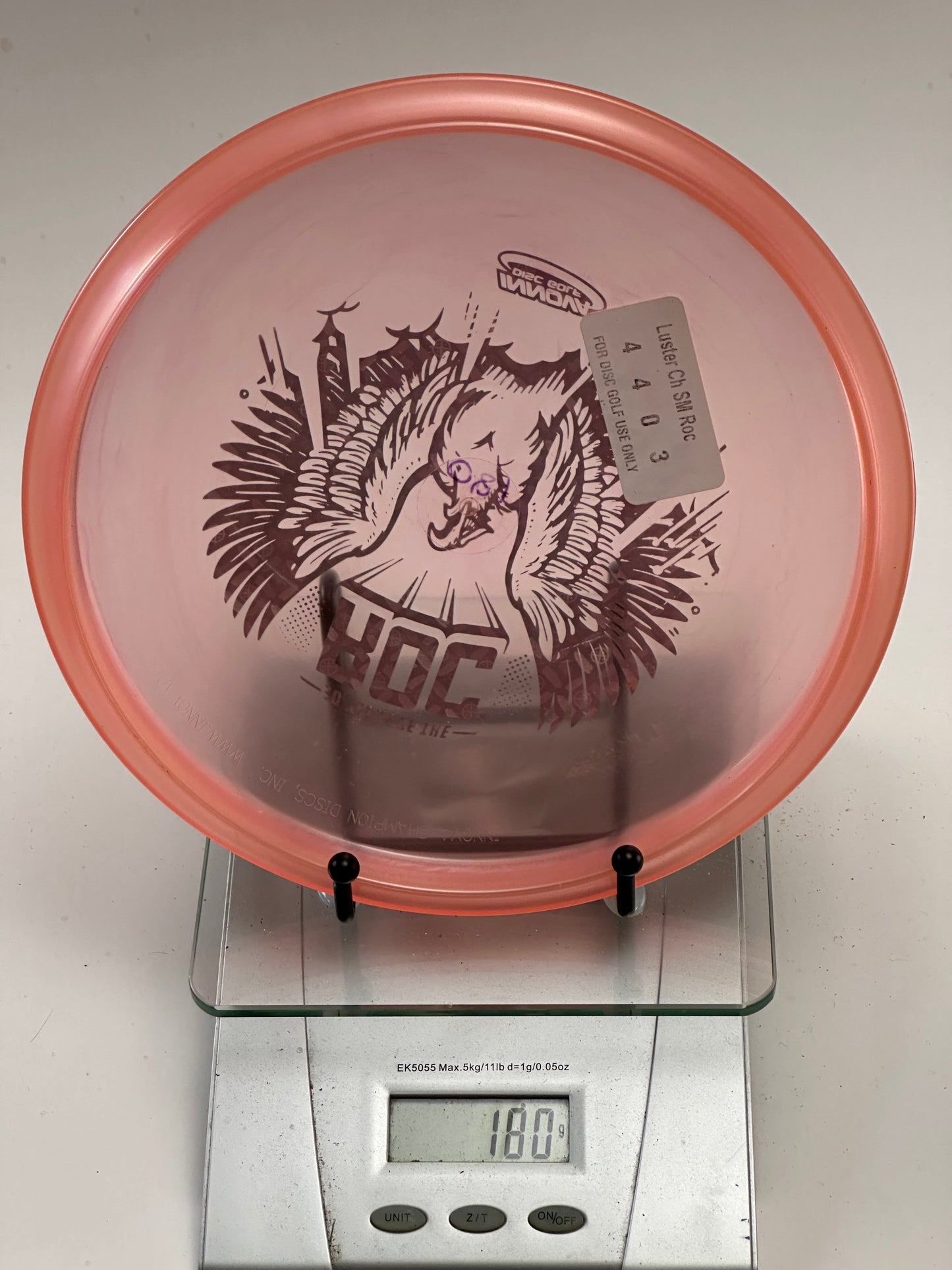 Innova Luster Champion Roc (San Marino) 30th Anniversary Eagle Stamp 180g