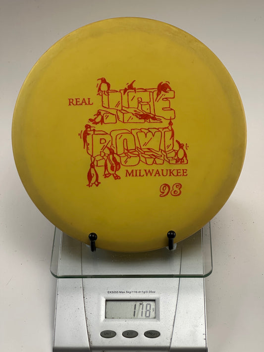 Innova DX Roc (San Marino) Yellow "Real Ice Bowl Milwaukee 98" Stamp 178g