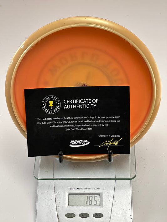 Innova Star VRoc Disc Golf World Tour 2015 w/ Certificate of Authenticity