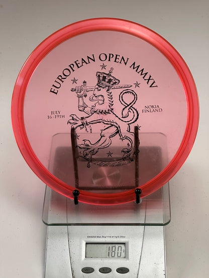 Innova Champion Roc VRoc (European Open MMXV Stamp) Translucent Red