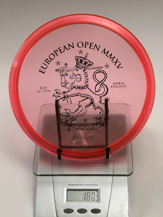 Innova Champion Roc VRoc (European Open MMXV Stamp) Translucent Red
