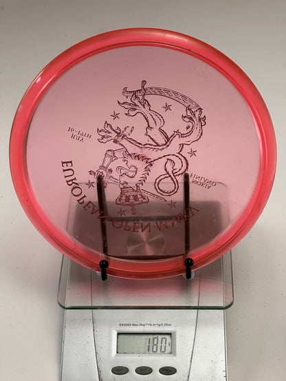 Innova Champion Roc VRoc (European Open MMXV Stamp) Translucent Red