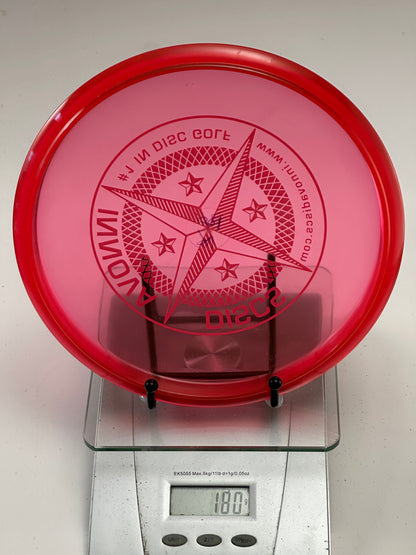 Innova Champion Roc VRoc Midrange – Translucent Red Compass Stamp