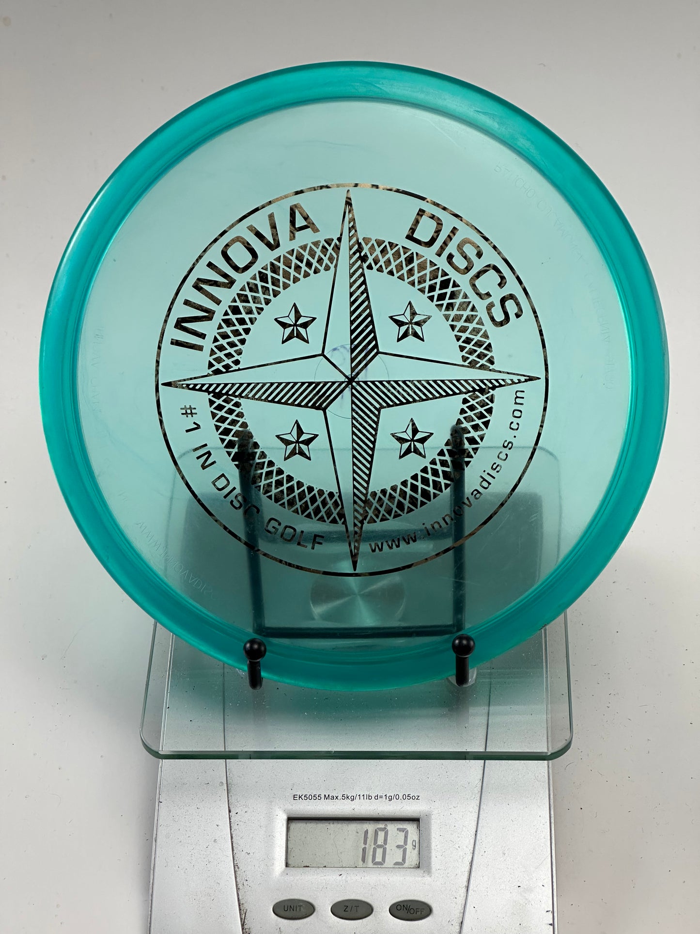 Innova Champion VRoc Midrange – Translucent Teal, Compass Stamp