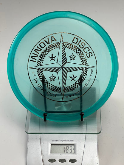 Innova Champion VRoc Midrange – Translucent Teal, Compass Stamp
