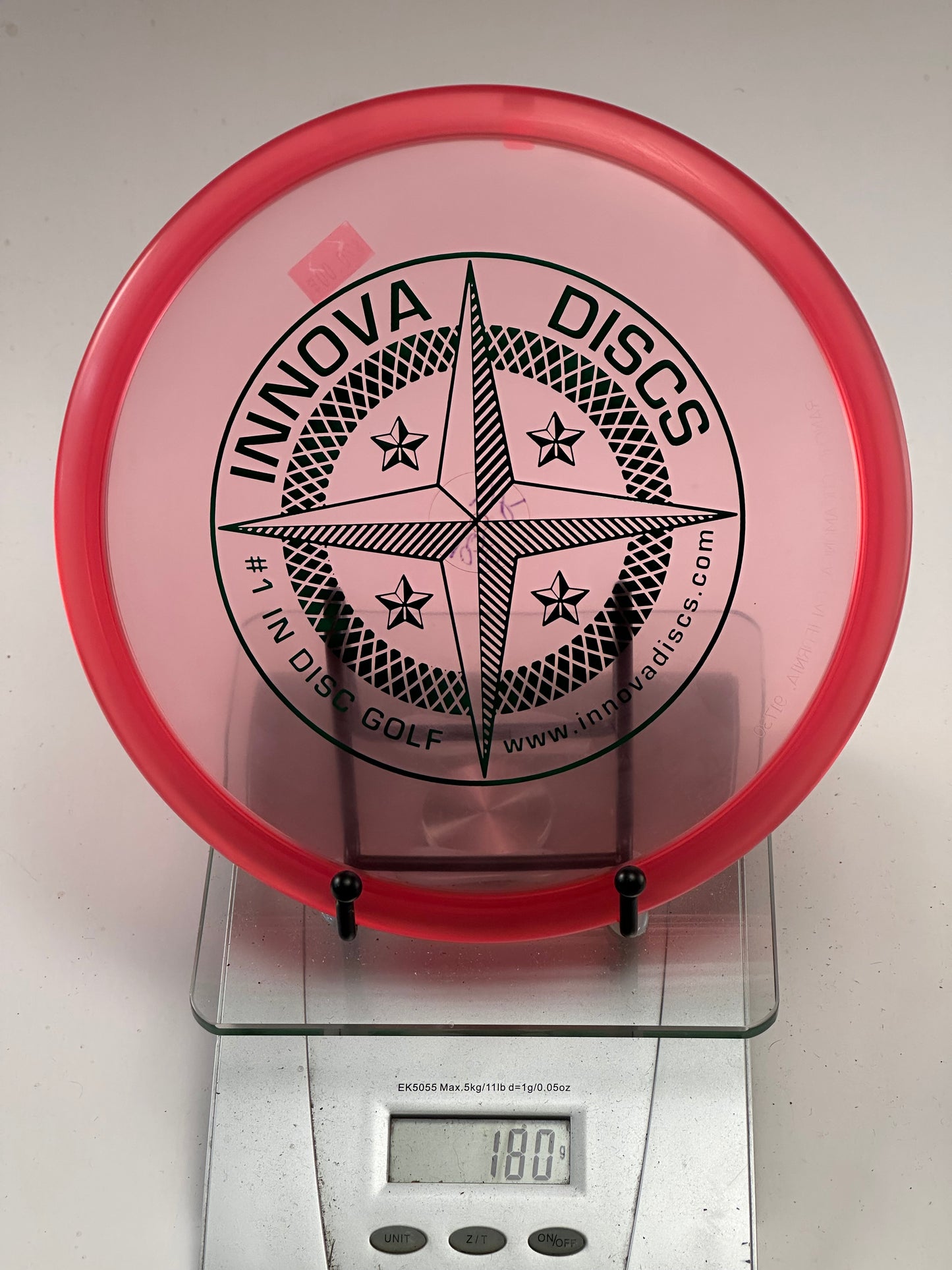 Innova Roc VRoc Champion (Translucent Pink) Compass Stamp 180g