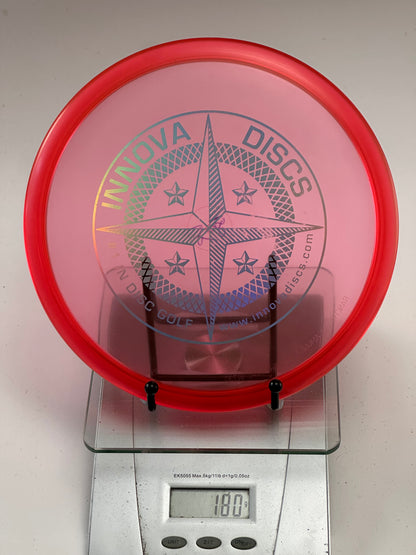 Innova VRoc Champion Translucent Red Rim – Compass Stamp (180g)