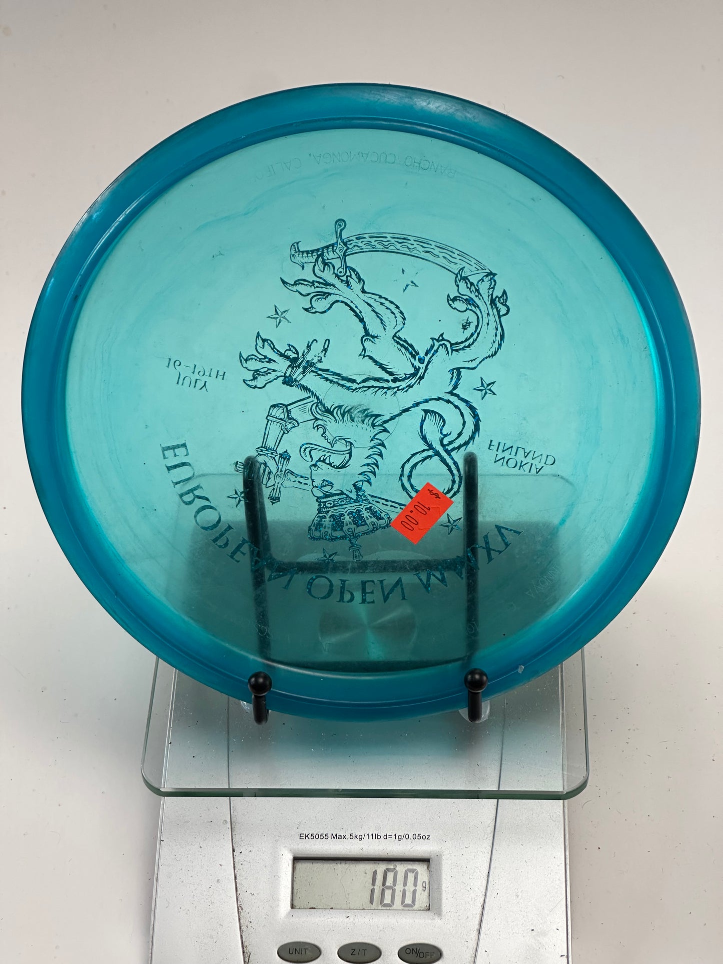 Innova Champion Roc VRoc 180g – European Open MMXV Stamp (Translucent Blue)