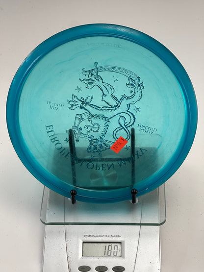 Innova Champion Roc VRoc 180g – European Open MMXV Stamp (Translucent Blue)