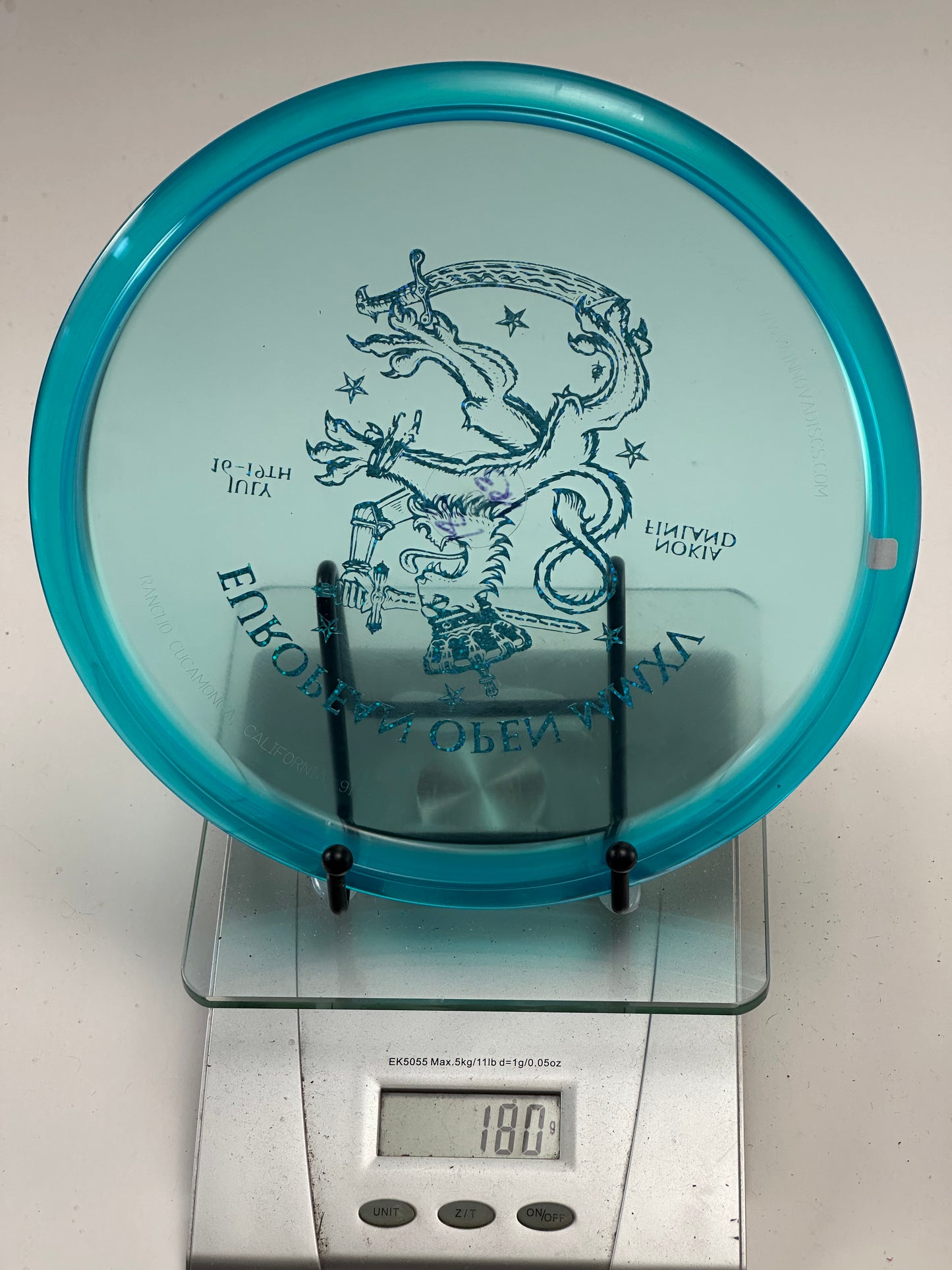 Innova Champion VRoc 180g – European Open MMXV Tournament Stamp (Aqua)
