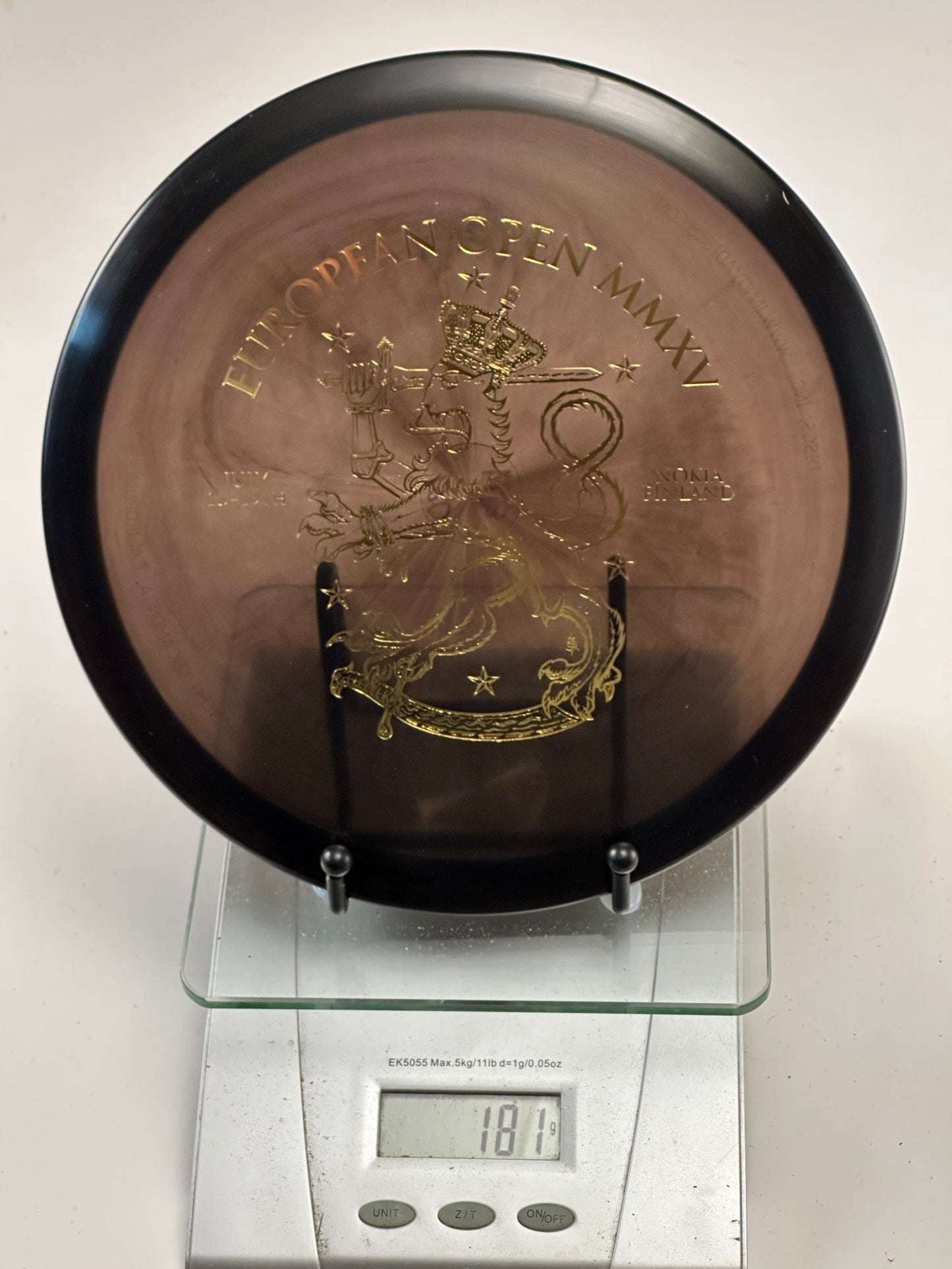 Innova Champion Roc VRoc – European Open MMXV Stamp, Smoke/Black