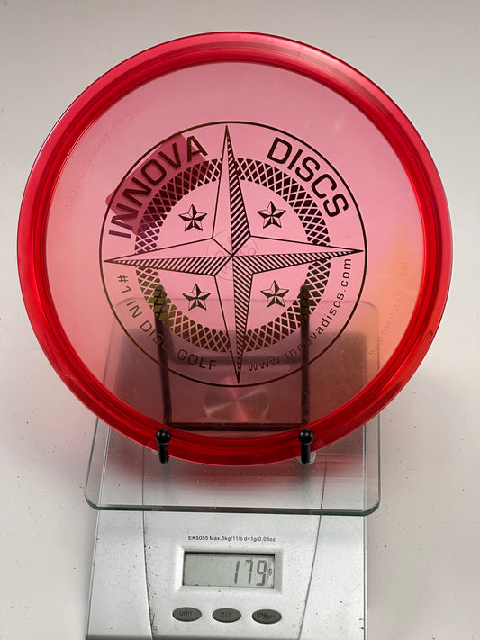 Innova Champion Roc X3 Midrange (Transparent Red, Compass Stamp)
