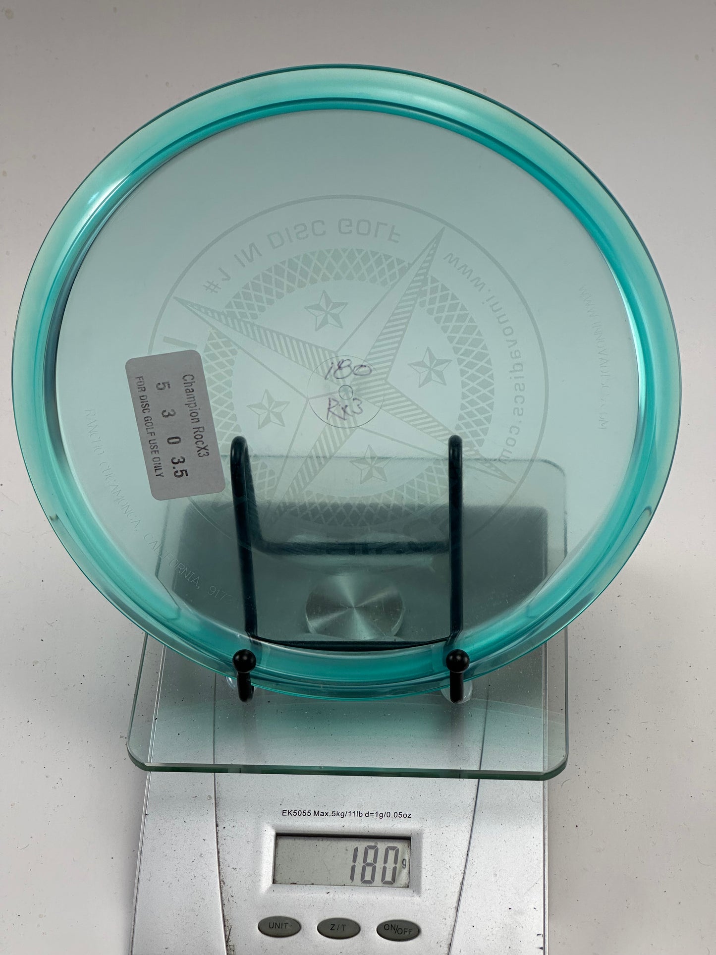 Innova Champion RocX3 Midrange (180g) - Transparent Aqua