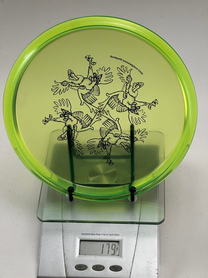 Innova Champion RocX3 Midrange | Transparent Yellow-Green | MSDGC Stamp | 180g