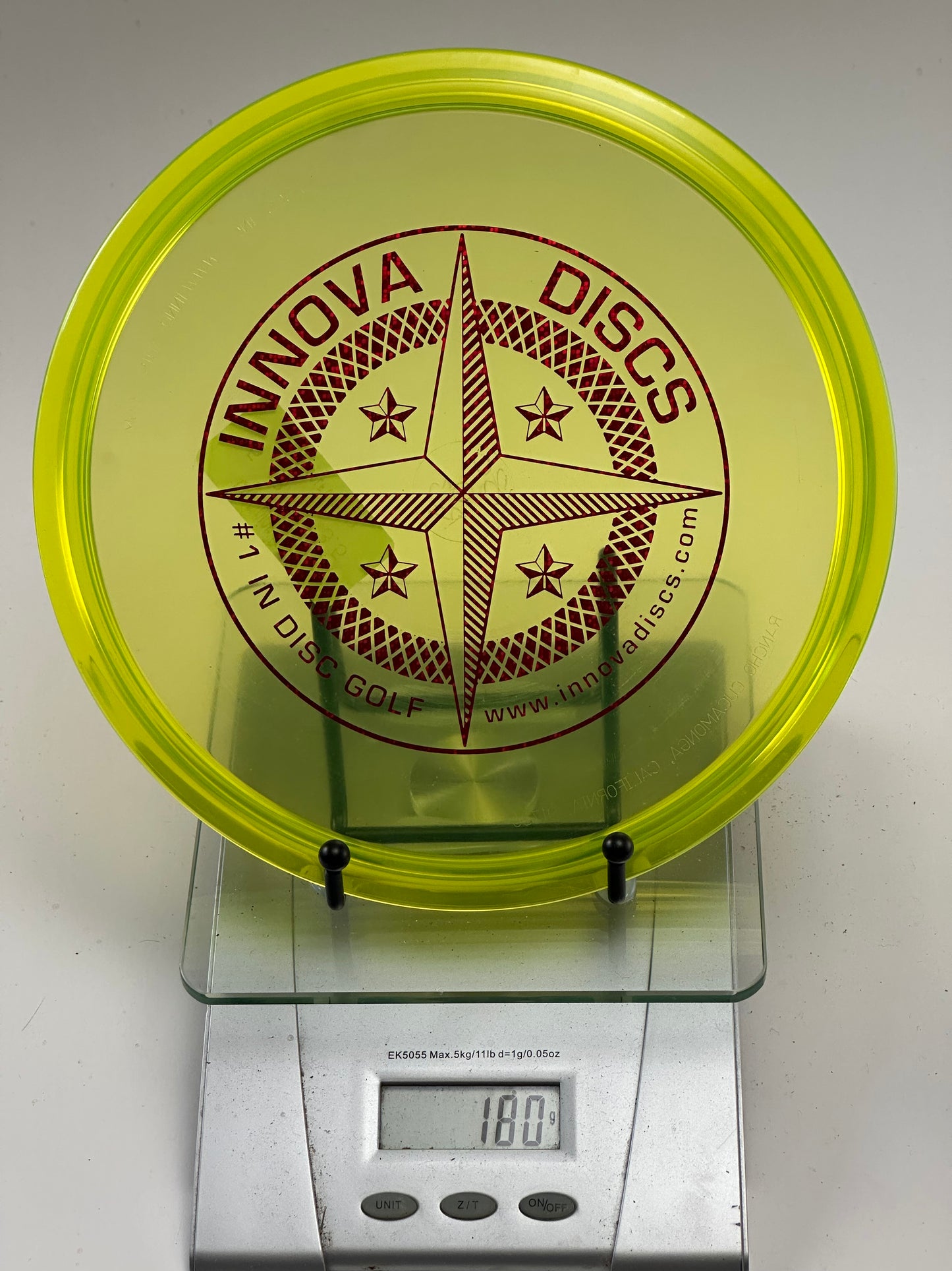 Innova Champion Roc X3 Midrange – Transparent Yellow, Compass Stamp (179–180g)