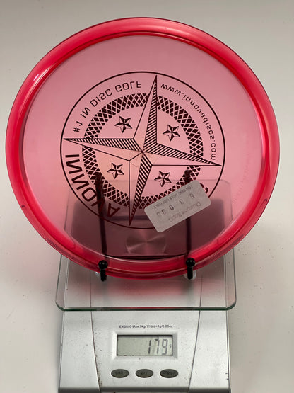 Innova Roc X3 Champion Midrange | Transparent Red | Compass Stamp | 179g
