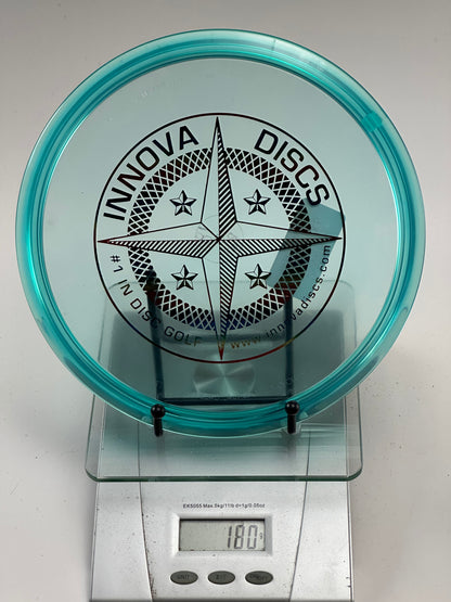 Innova Champion Roc X3 Midrange (Transparent Aqua) | Compass Stamp | 180g