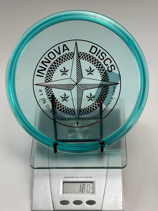 Innova Champion Roc X3 Midrange (Transparent Aqua) | Compass Stamp | 180g