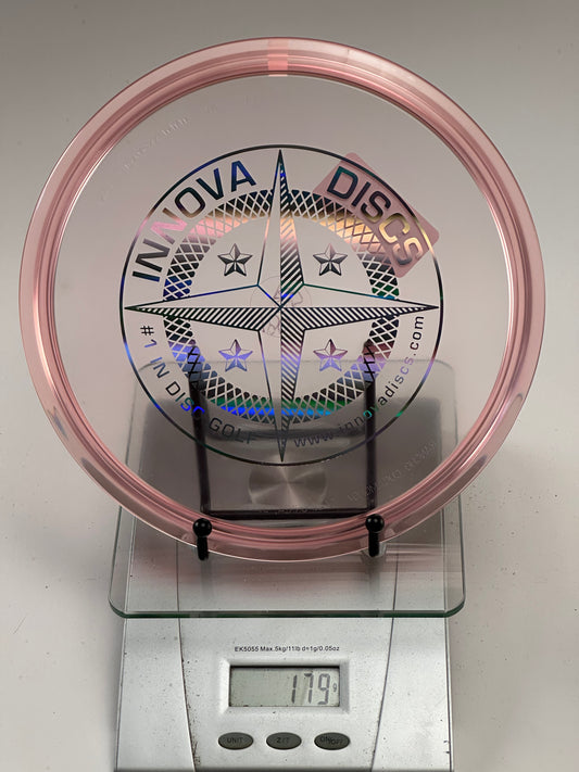 Innova Roc X3 Champion Midrange (179g) - Transparent Pink, Compass Stamp