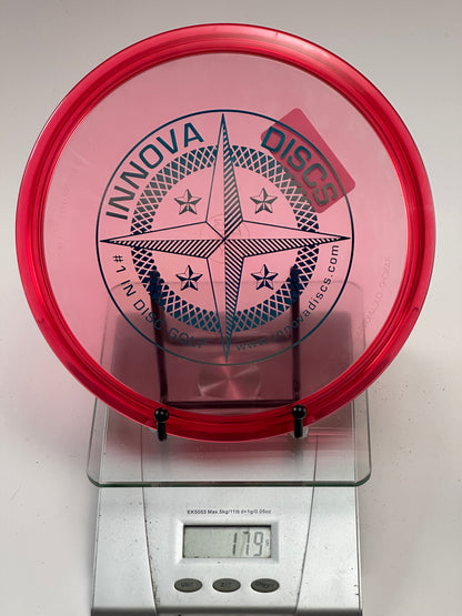Innova Roc X3 Champion Midrange (179g) - Transparent Red, Compass Stamp