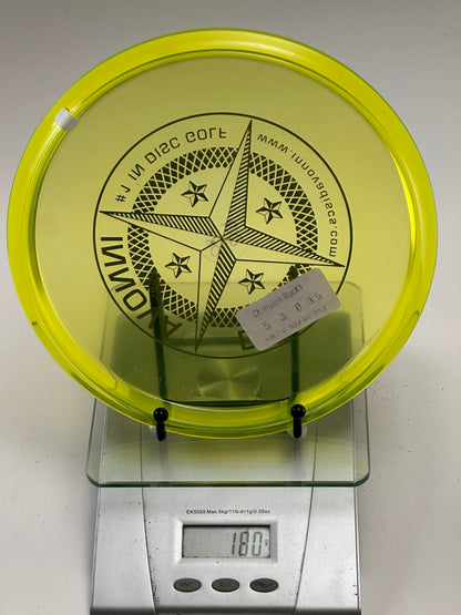 Innova Champion Roc X3 Midrange | Transparent Yellow | Compass Stamp | 180g