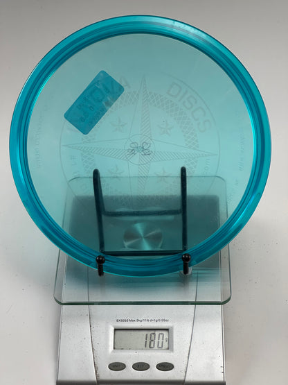 Innova Champion Roc X3 Midrange (180g) - Transparent Aqua, Compass Stamp