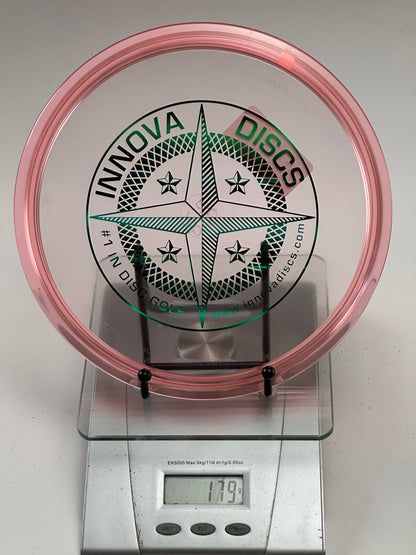 Innova Champion Roc X3 Midrange – Transparent Pink, Compass Stamp (179g)