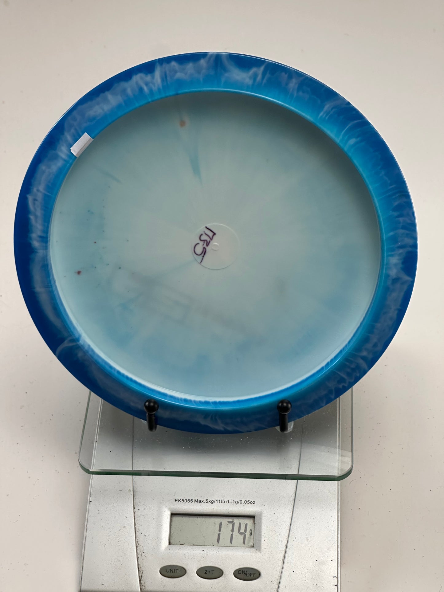 Innova Star Savant (Factory Second) Swirly Blue Rim / Light Blue Center