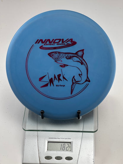 Innova DX Shark Midrange – Blue w/ Red Shark Stamp (182g)