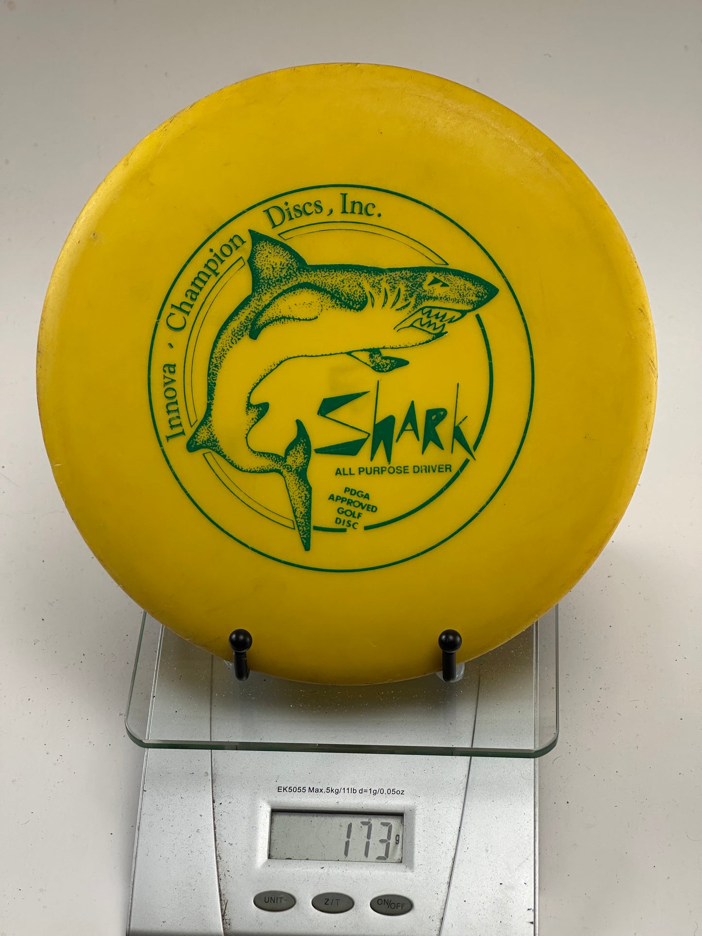 Innova DX Shark Midrange, Yellow, 173g (Used)