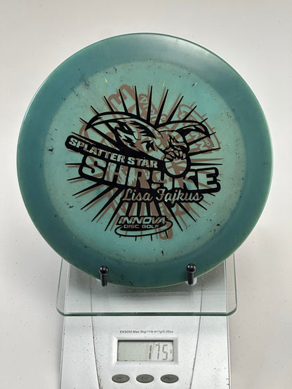 Innova Shryke Splatter Star Lisa Fajkus Teal Distance Driver (175g)