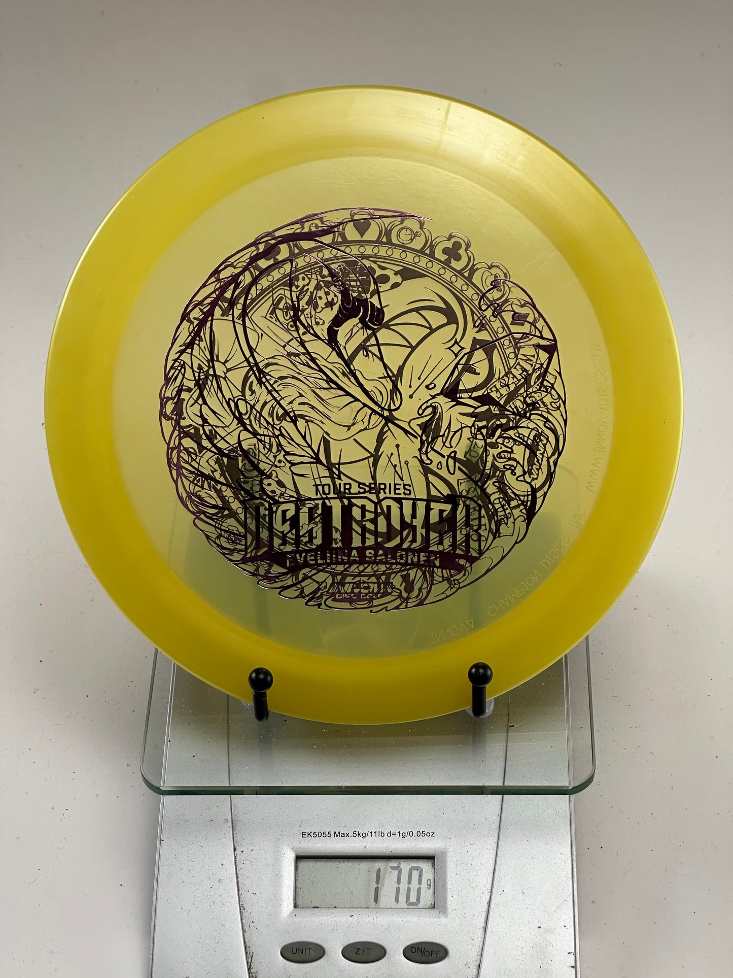 Innova Champion Shryke Tour Series Eveliina Salonen - Translucent Yellow