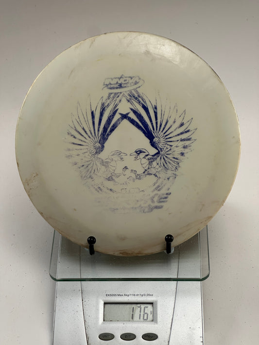 Innova Champion Shryke Distance Driver - White w/ Blue Custom Stamp