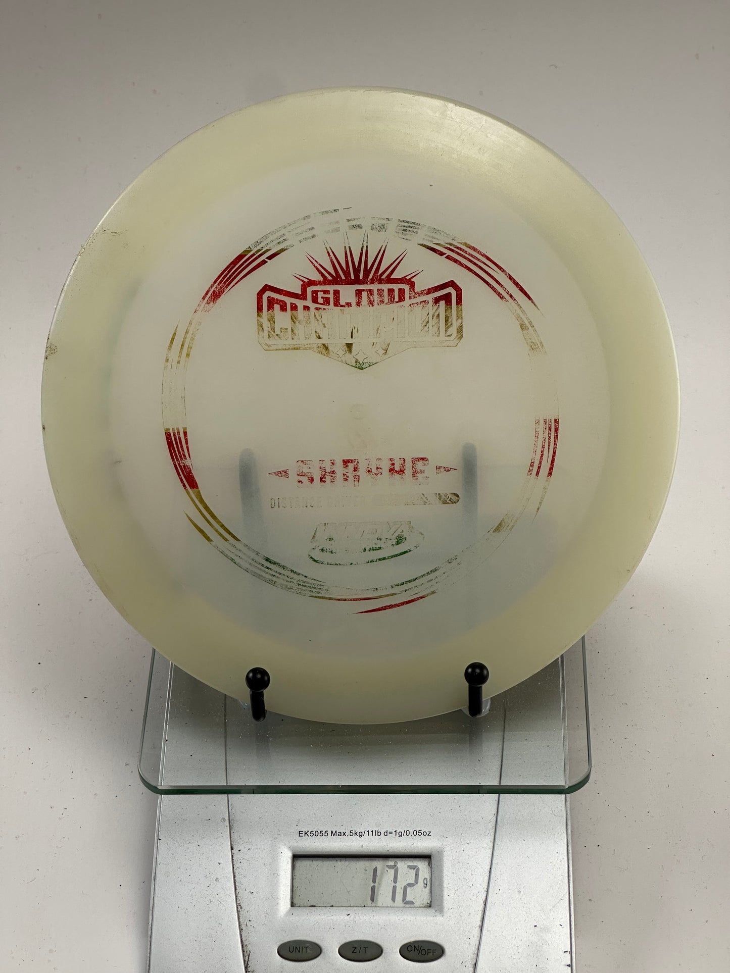 Innova Champion Glow Shryke Distance Driver (Glow) - Red Stamp