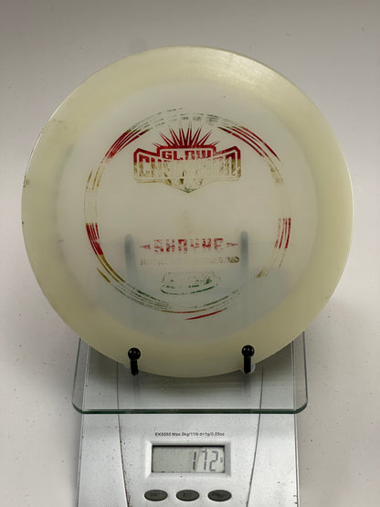Innova Champion Glow Shryke Distance Driver (Glow) - Red Stamp